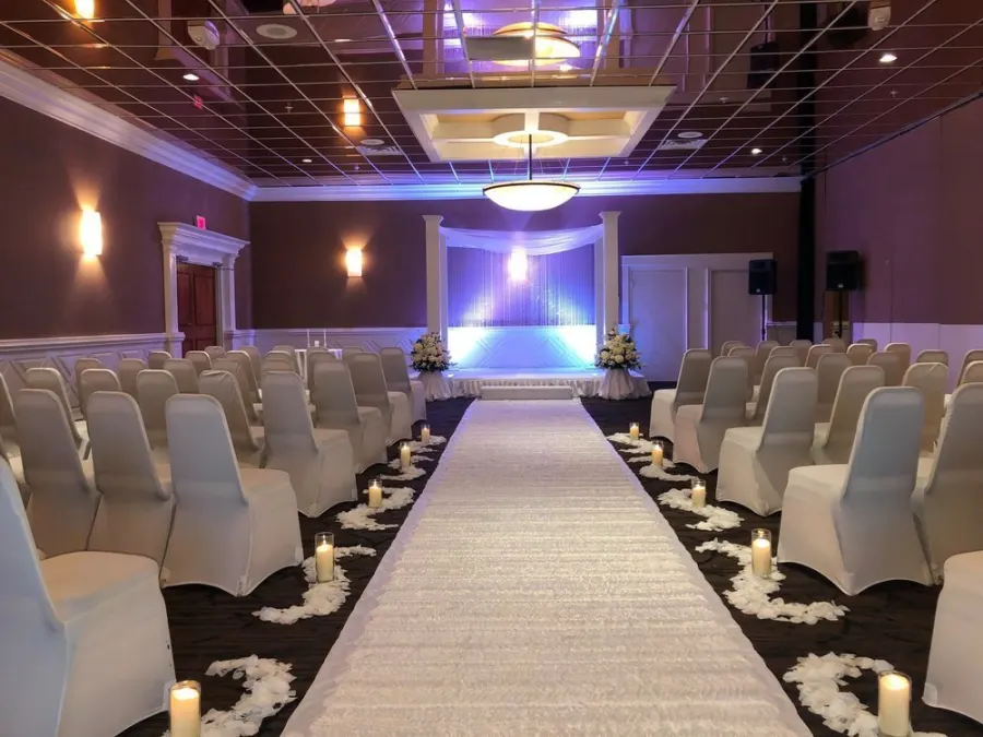 Grand Ballroom set for a ceremony